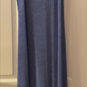 Shimmery evening gown